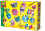 SES Creative Set pentru copii de mulaj si pictura cu figurine colorate (01133)