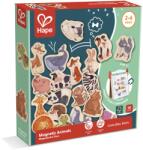 Hape Jucarie din lemn copii - Magneti cu animale (30 piese) (E2002A)