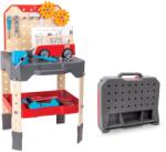Hape Jucarie din lemn - Banc de lucru pentru service si reparatii auto (71 piese) (E3036A)