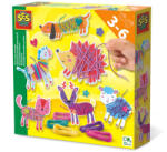 SES Creative Set creativ - Imbraca animale cu ata (14024)