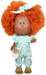 Nines D'Onil Papusa Nines D'Onil, Mia, cu parul portocaliu cret, Afro, cu articulatii, cu miros de vanilie, 30 cm (3508) - delphionline Papusa