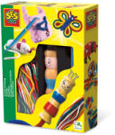 SES Creative Set de tricotat de jucarie cu papusa frantuzeasca (00862)