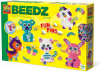 SES Creative Set creativ copii Beedz - Margele de calcat Funpins animale (06217)