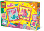 SES Creative Set creativ copii - Decorare autocolante cu sclipici fara mizerie (14645)