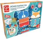 Hape Kit pictura copii cu bureti - 24 piese (E1067A)
