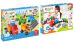 Hape PolyM - Vehicule de jucarie pentru copii (130 piese) (760024)