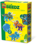 SES Creative Set creativ Green Beedz - Margele de calcat Triceraptos (06405)