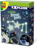 SES Creative Set autocolante fosforescente cu semne zodiacale pentru copii (25122) - delphionline