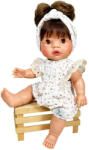Nines D'Onil Papusa Nines D'Onil, Joy, cu parul saten, cu bentita alba, cu miros de vanilie, 37 cm (3072) - delphionline Papusa