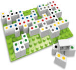 Hubelino Joc 2 in 1 Potriveste 4 & Domino curcubeu Hubelino (71 piese) (410054)
