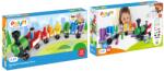 Hape PolyM - Tren colorat de jucarie (63 piese) (760022)