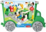 Hape PolyM - Masina de gunoi de jucarie (101 piese) (761820)