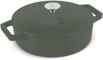 Berlinger Haus Cratiță din fontă emailată Berlinger Haus BH 6262, cu capac, 26 cm, verde mat