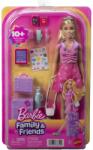 Mattel Barbie Family And Friends Set de Calatorie (MTJMJ47) Papusa Barbie