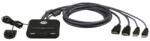 ATEN Switch KVM ATEN CS22HF. Tastatura de tip port: USB (CS22HF-AT)