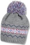 Sterntaler Плетена зимна шапка Sterntaler - 51 cm, 18-24 месеца, сива (4701617-542) - baby