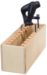 PEBARO Suport din lemn pentru 10 fierastraie cu arc, Pebaro (PEB-ST11) Fierastrau