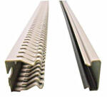 Schrack Perforált kábelcsatorna fedéllel, BE 37.5x37.5mm, l=2m 80m/doboz