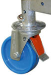 KRAUSE Climtec alu munkaállvány kerékkészlet, 1 db, 125 mm, Krause 714107