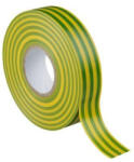 TRACON Szigetelőszalag 20m×19mm zöld/sárga