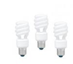 Panasonic SET 3 becuri fluorescent Panasonic, soclu E27, putere 22W, forma spirala, lumina alb calda, alimentare 220 - 240 V, EFD22E27HD3E-3 (timbru verde 1.35 lei) (EFD22E27HD3E-3) - pc-ieftin