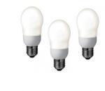 Panasonic SET 3 becuri fluorescent Panasonic, soclu E27, putere 8W, forma oval, lumina alb calda, alimentare 220 - 240 V, EFA8E27HD-3 (timbru verde 1.35 lei) (EFA8E27HD-3) - pc-ieftin