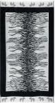 Strandex Kft AFRIKA Strandtörölköző fehér zebra 165x90cm (5999578420028)