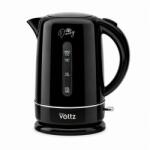Voltz Oliver Voltz Daisy, OV51230W, 2200 W, 1, 7 литра, Стоманен нагревателен елемент, Пластмаса, Черен, Електрическа кана (5OV51230WB)