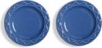 &K Amsterdam Farfurii de desert Mochi 17, 5 cm, albastre, 2 buc (2191-03)