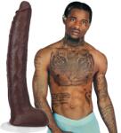 Doc Johnson Dildo Realist Damion Dayski, Ultraskyn, Dual Density, Vac-U-Lock, Ciocolatiu, 30.5 cm Dildo