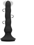 FIST IT Vibrator Waze Rider, Bile Rotative, Vibratii Intense, Silicon, USB Magnetic, Negru, 23 cm