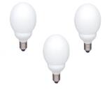 Panasonic Set 3 becuri economice Panasonic EFG13E672V-3, putere lampa 13W, echivalent pentru incandescenta 55W (EFG13E672V-3)