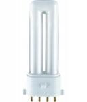 OSRAM Lampa fluorescenta, Osram Dulux S/E, 2G7, 7W, 400lm, 3000K, Dimabil, Alb cald (DU-SE-7-830)