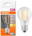 OSRAM Bec LED Osram Filament, E27, 10W (100W), 1521 lm, lumina calda (2700K), clasa energetica D