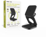 Mobile Origin 3in1 Qi2 UltraSlim Foldable Charger MagSafe Compatible Matte 25W Negru (MO-USF-PW36-BLK) - pcone