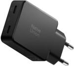 Native Union Incarcator de retea Pocket GaN 2x USB-C 65W 3A Negru (POCK-PD65-BLK-EU) - pcone