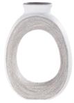  Modern kerámia váza természetes textúrával - 40 cm (28990)