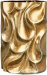  „Relief exkluzív, fényes arany színű, modern kerámia váza - 27 cm (28983)