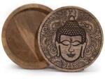  Nagy méretű doboz, buddha mintával - 17, 5 cm (ETBT-14)
