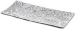  Elegáns levél mintás kerámia tálca - 31 cm (58227)
