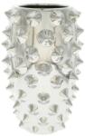  „Tüskés elegancia - Ezüstözött extravagáns váza - 25 cm (DD67791)