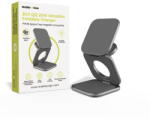 Mobile Origin 3in1 Qi2 UltraSlim Foldable Charger MagSafe Compatible Space 25W Grey (MO-USF-PW36-GRY) - pcone