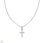 Amen ezüst kereszt nyaklánc 45 cm - CLAPCRBBZ3