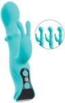 Beau Coeur Oriven Slide Ring Rabbit Vibrator Turquoise