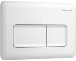 Hansgrohe iFrame Original Q nyomólap, dual mennyiség, matt fehér 66001700 (66001700) - szerelvenybolt