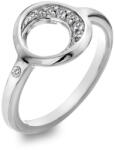 Hot Diamonds Elegáns ezüst gyűrű gyémánttal és topázzal Celestial DR232 51 mm