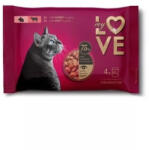 My Love Felnőtt Macska Alutasak Csomag - Nyúl, Marha 4x85g