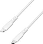 LogiLink USB 2.0 Type-C kábel, C/M - micro USB/M, 480 Mbps, 12W, fehér, 2 m (4052792080896)