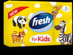 FRESH papírzsebkendő illatos 6x10 db (KIDS) (8606100820283)