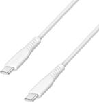 LogiLink USB 2.0 Type-C kábel, C/M - C/M, 480 Mbps, 60W, fehér, 2 m (4052792081015)